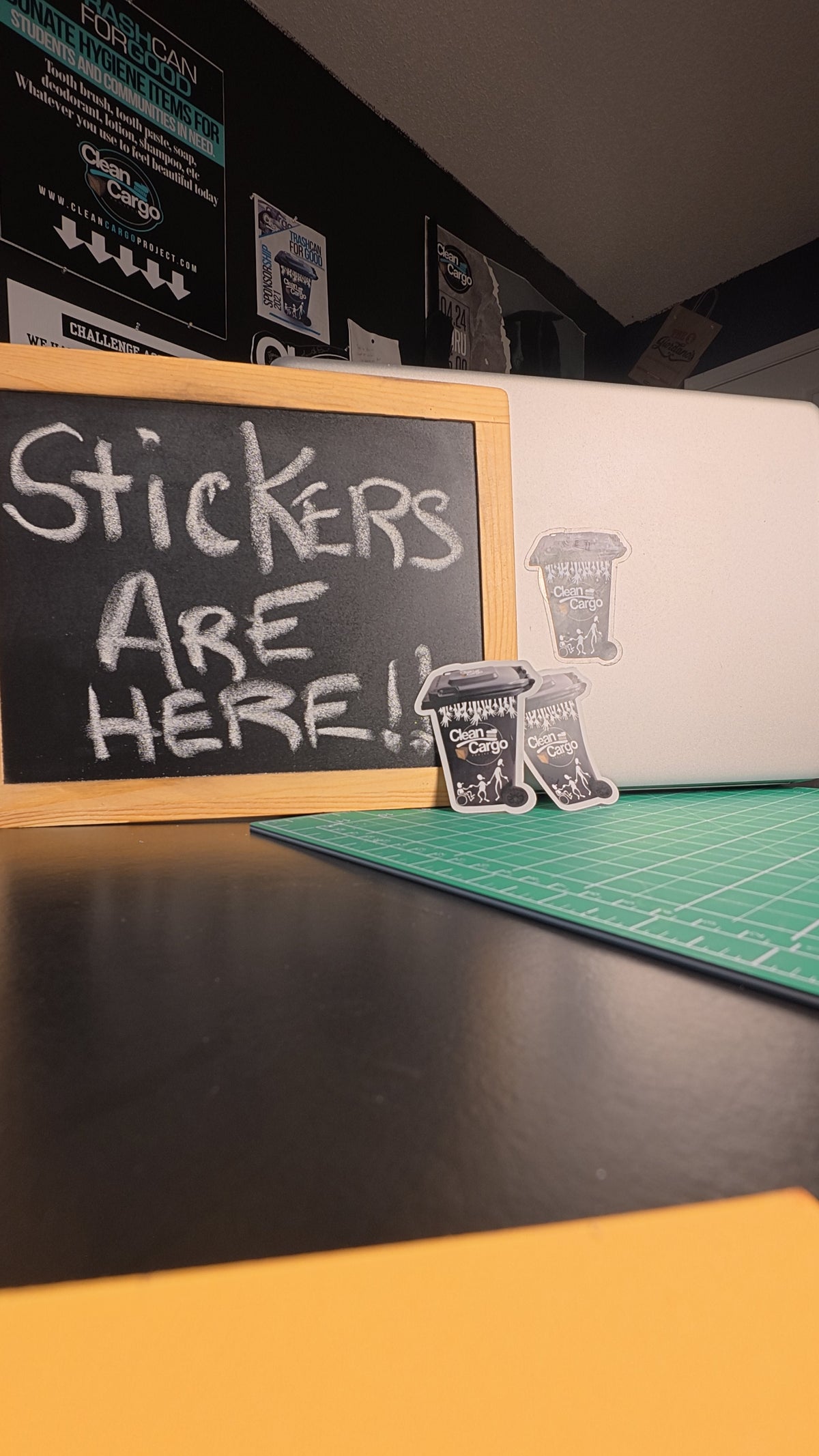 Cargo (trashcan) Stickers